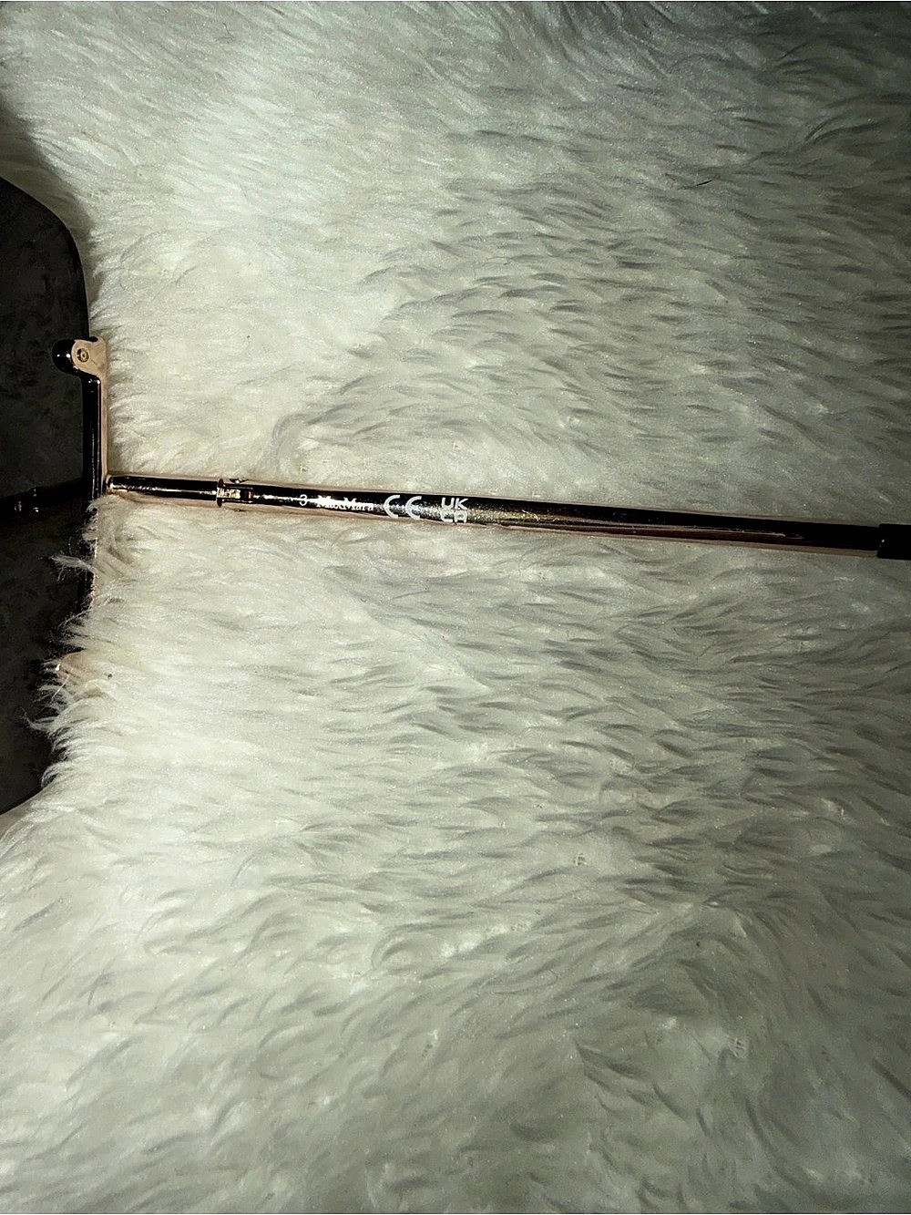 Max Mara 60mm Geometric Sunglasses - Picture 7 of 8